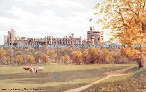 R537639 Windsor Castle North Front A R Q Salmon