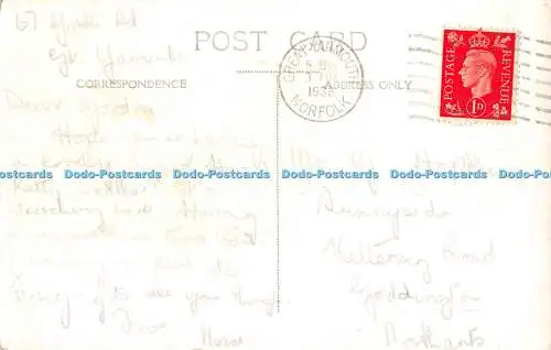 R534980 To My Dear Old Friend Gt Yarmouth Boating Lake Multi View 1938