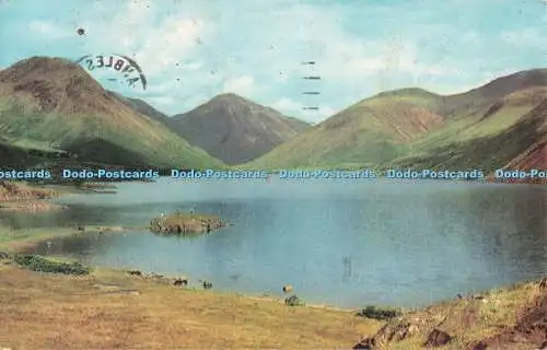 R534987 English Lakes Wastwater and Great Gable J Salmon 1980