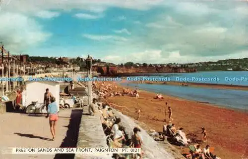 R531623 Paignton Preston Sands and Sea Front E T W Dennis Photocolour