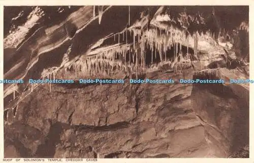 R532899 Cheddar Caves Roof of Solomon Temple A G H Gough