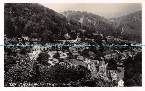 R531631 Matlock Bath from Heights of Jacob H Coates Nene Series 1953