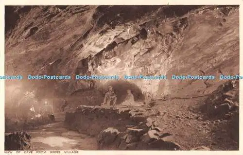 R532902 Blick auf Höhle vom Schweizer Dorf A G H Gough