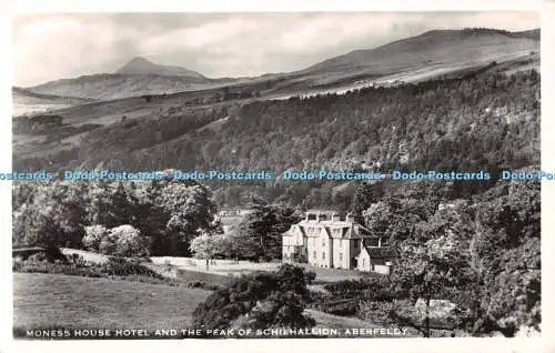 R532903 Aberfeldy Moness House Hotel and the Peak of Schiehallion J B White Best