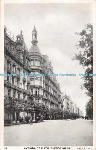 R529861 Buenos Aires Avenida de Mayo Michell S F A De A