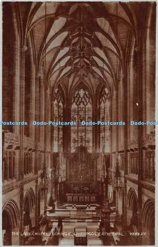 R529867 Liverpool Cathedral The Lady Chapel Looking E Valentine RP