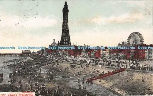 R535022 Sands Blackpool R H O Hill 1908