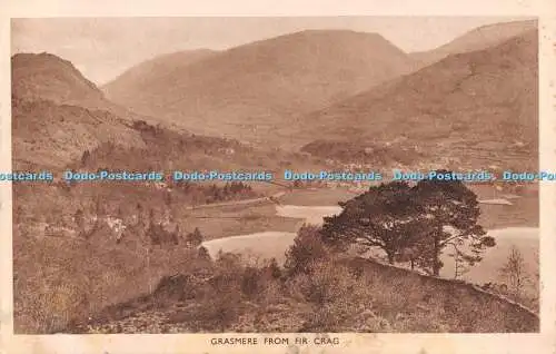 R537683 Grasmere aus der Fotogravurserie Tannenfelsen Abraham