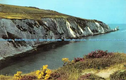 R532923 I W Alum Bay and the Needles Nigh Jarrold Cotman Farbe 1962