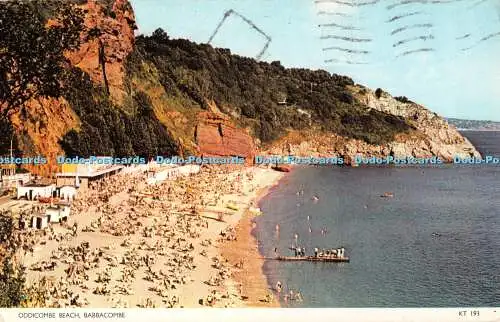 R532924 Babbacombe Oddicombe Beach Jarrold Cotman Color