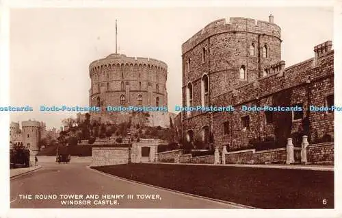 R531655 Windsor Castle The Round Tower and Henry III Tower RP