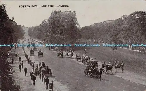 R535029 Rotten Row Hyde Park London Auto Photo Series