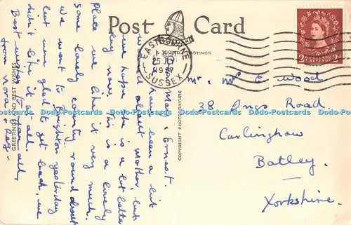R532957 Eastbourne Grand Parade vom Wish Tower S und E Norman 1957