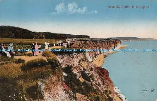 R532960 Bridlington Sewerby Cliffs Valentines Serie