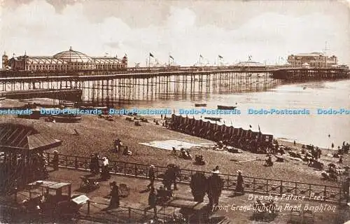 R532971 Beach and Palace Pier von Grand Junction Road Brighton B and R