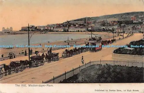 R531724 Weston Super Mare The Hill Davies Bros Postkarte Serie W S M