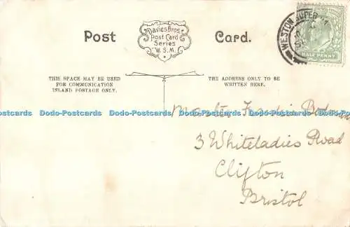R531724 Weston Super Mare The Hill Davies Bros Postkarte Serie W S M
