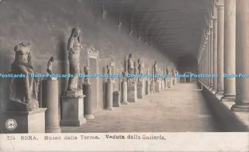 R537777 225 Roma Museo delle Terme Veduta della Galleria N P G