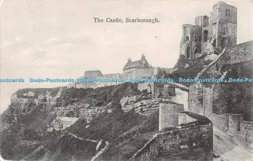 R531768 Scarborough The Castle Stiefel Cash Chemists Pelham Serie Nr 858 1905