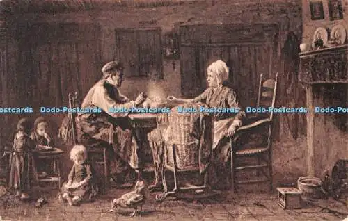 R537813 Frugal Meal Israels Glasgow Gallery Eyre and Spottiswoode Woodbury Serie