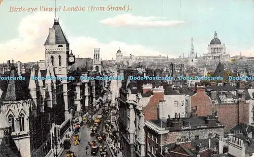 R533091 Birds Eye View of London F Kehrhahn No 1014