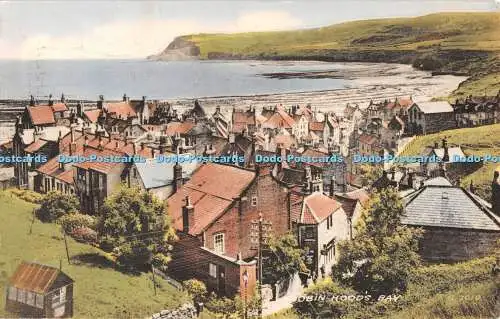 R537881 Robin Hoods Bay G 7010 Collo Farb Postkarte Valentinstag 1958