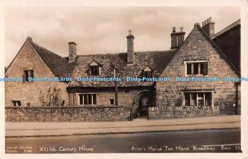 R533126 Prior Manse Teehaus Broadway XIII Th Century House Lilywhite RP