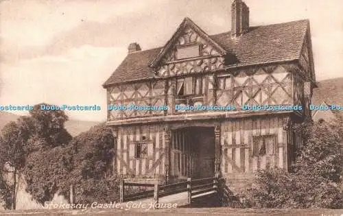 R531894 Stokesay Castle Gate House F Frith No 3437 B