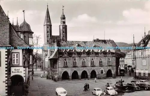 R531928 Goslar am Harz Der Marktplatz Carl Friedrich Fangmeier Agfa Nr Go 5 RP