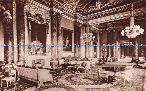 R531944 London Buckingham Palace The Blue Drawing Room Valentine X L Serie RP