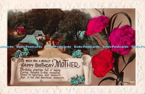 R537984 To Wish you a really Happy Birthday Mother 2147 Grußkarte Postkarte R