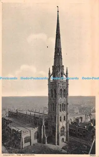 R530167 Coventry The Cathedral Photochrom