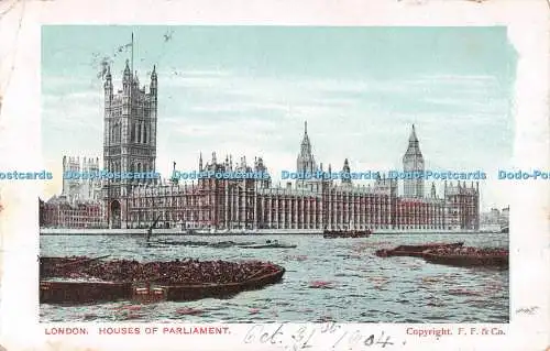 R538045 London Houses of Parliament F F 1904