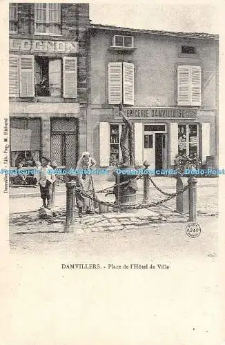 R530224 Damvillers Place de l Hotel de Ville Lib Pap M Richard D R Coll Spiral T