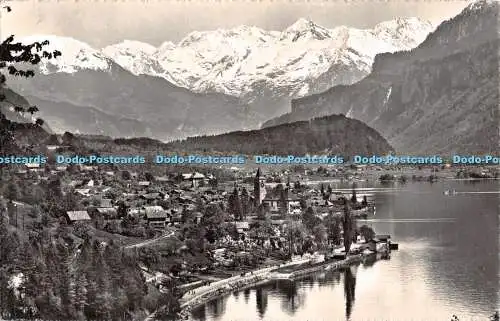 R532141 Brienz Walter Schild Postkarte