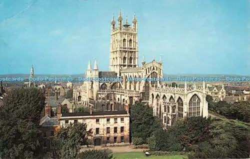 R533420 Gloucester Cathedral Plastichrome von Colourpicture W R Bawden