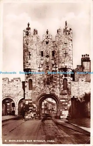 R535616 York Micklegate Bar ohne RP