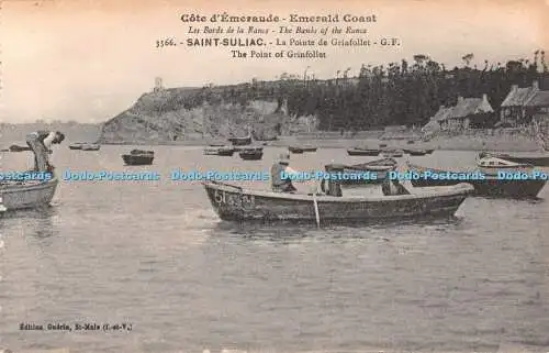R532251 Smaragdküste Die Ufer der Rance Saint Suliac The Point of Grinfolle