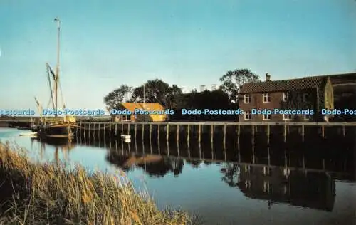 R533538 River Alde am Snape Quay F W Pawsey eine künstlerische Karte