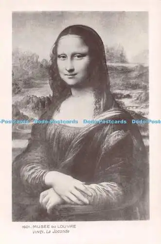 R535684 Musee du Louvre La Joconde Musees Nationaux Vinci