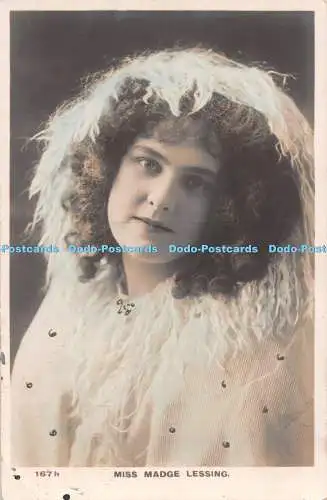 R535743 Miss Madge Lessing Rotary Photographic Series 1904