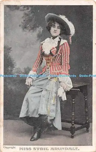 R535752 Miss Sybil Arundel G D und D 1905