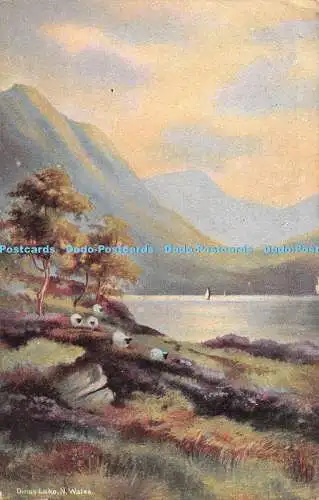 R535798 Dinas Lake N Wales 1909