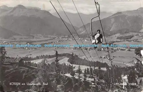 R532430 Kossen mit Unterberglift Tirol Monopol Schollhorn RP