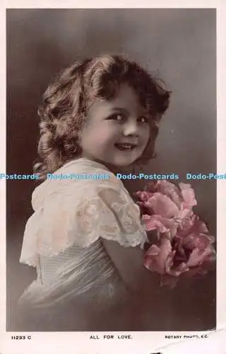 R538482 11233 C All for Love Rotary Photographic Series 1910