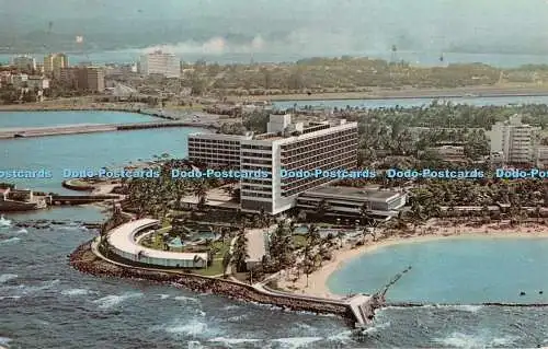 R533824 Caribe Hilton San Juan Puerto Rico Gem of Caribbean Carte Blanche Curtei