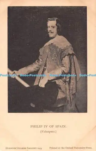 R535954 Dulwich College Gallery Philip IV of Spain Oxford University Press Velaz