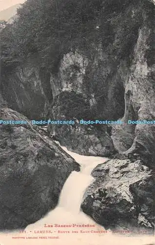 R538670 Les Basses Pyrenees Laruns Route des Eaux Chaudes Gouffre du Gave Labouc
