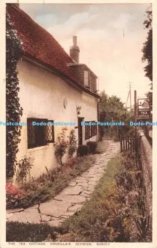 R538687 Sussex Berwick Drusilla The Tea Cottage R A P The Seal of Artistic RA se