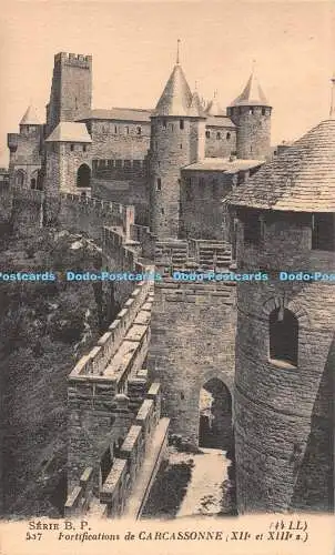 R538750 Fortifications de Carcassonne XII et XIII Serie B P